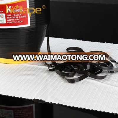 6mm Black TPU elastic Tape